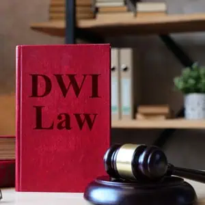 A book about DWI Law on a desk. - Law Office Of Eric B. Hannum Esq., LLC